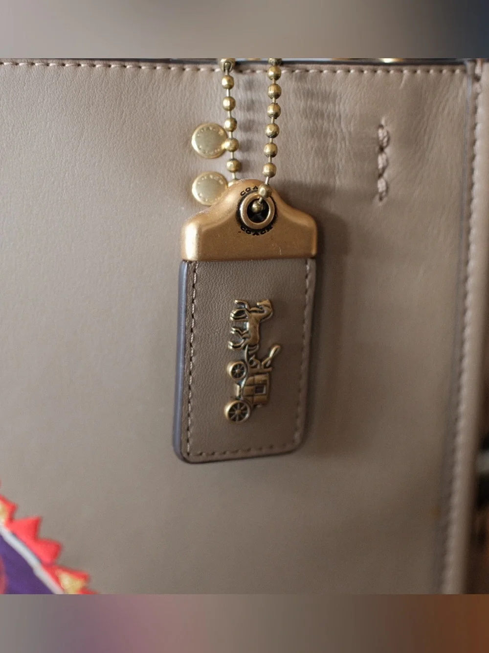 Coach Rogue  Limited edition Basquiat Leather Logo Patch with Yellow Stitching - Picture 12 of 13